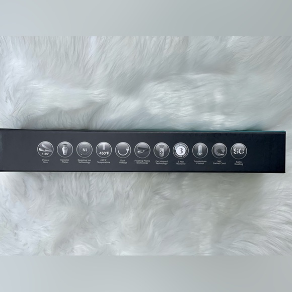 ‼️LAST ONE‼️NEW‼️FREE🎁 Evalectric Ceramic Straightener Flat iron Soft touch - Picture 6 of 7